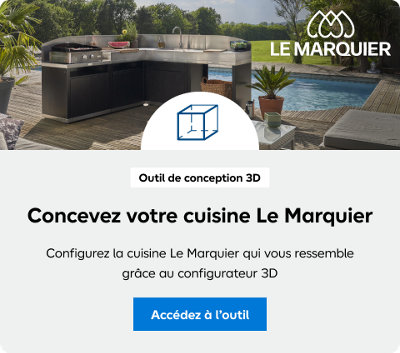 Outil de conception 3d, concevez votre cuisine le Marquier. Accéder à l'outil
