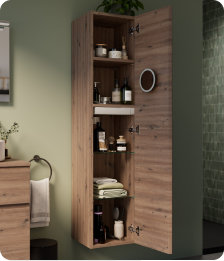 Armoire et colonne
