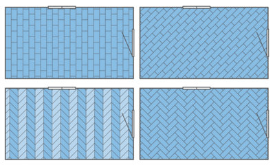 Le calepinage est tout simplement le plan de pose de votre parquet avec des mesures précises. ​