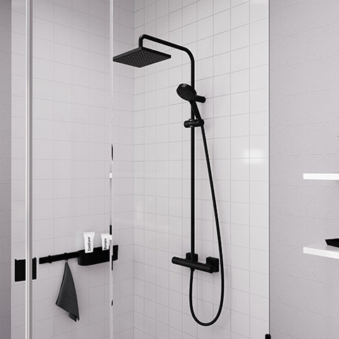 Collection robinet et colonne de douche Shape