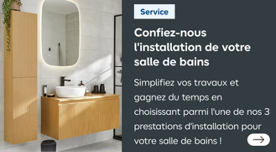 Confiez-nous l'installation de votre salle de bains