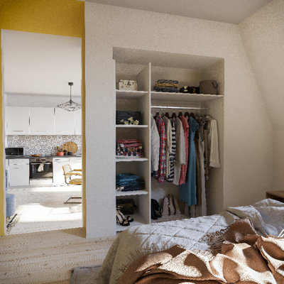 Les astuces pour l’aménagement de votre dressing dans une niche​