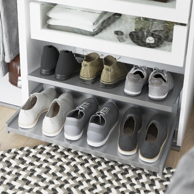 Vous pouvez réserver des espaces de rangement pour vos chaussures