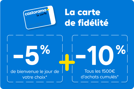 La carte de fidélité Castorama