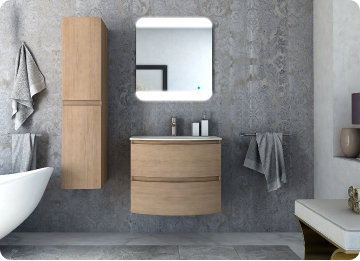 Armoire et colonne