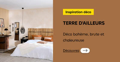 Terre d'ailleurs : déco bohème, brute et chaleureuse