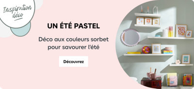 Tendance déco été pastel