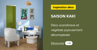 Saison kaki : déco scandinave et végétale joyeusement décomplexée