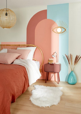 Imaginer un mur graphique coloré​