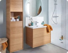 Armoire et colonne