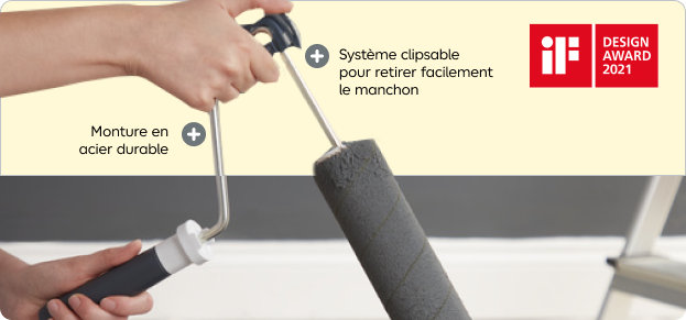 Un manchon pratique, facile à retirer