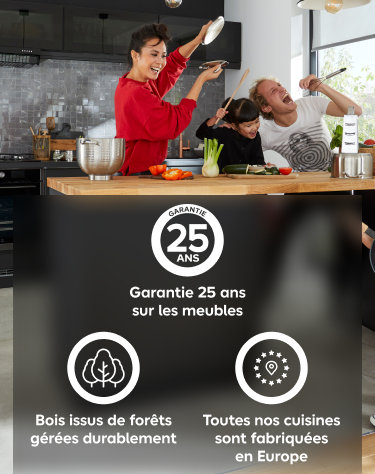 Les meubles de cuisine Pasilla