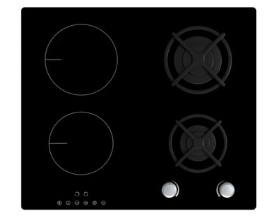 Plaque de cuisson mixte