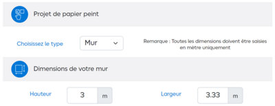 Deux solutions s’offrent à vous pour le calcul d’une surface d’un mur ou d’une pièce complète.​