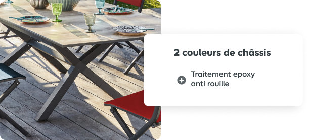 2 couleurs de chassis