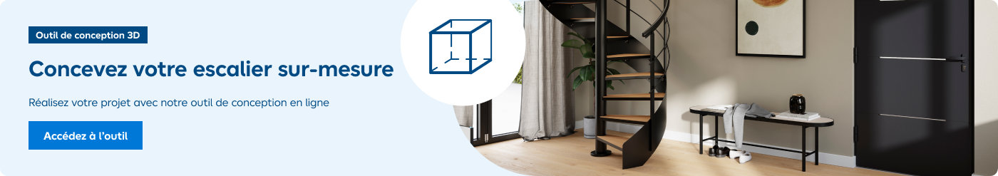Encart redirection outil configurateur escalier