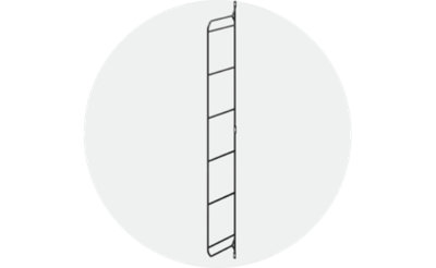 Echelle suspendue et équerre