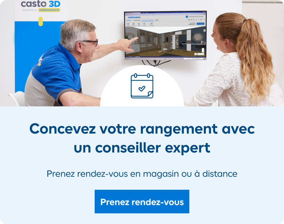 Concevez votre rangement avec un conseiller expert