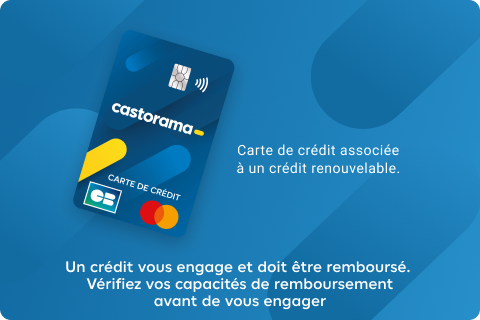 La carte de crédit Castorama