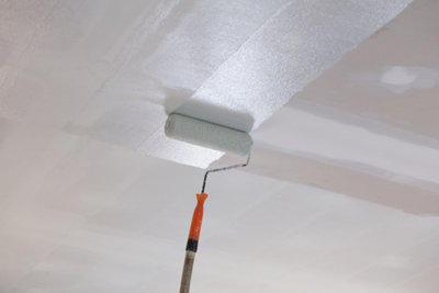 plafond de la salle de bains