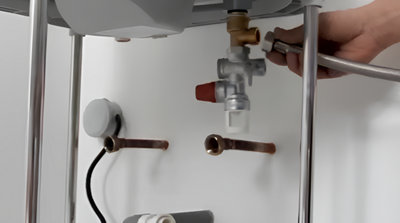 installation du vase d'expansion