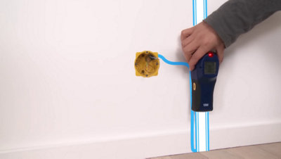 Utilisation détecteur métaux sur le mur