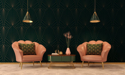 Papier peint Art déco​