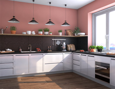 Peindre en totalité ou partiellement les murs de la cuisine​