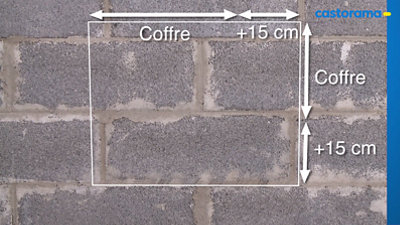 Préparez le percage