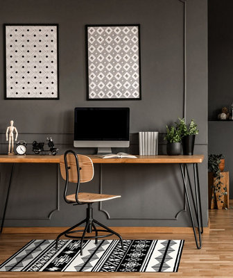 Un tapis ethnique​