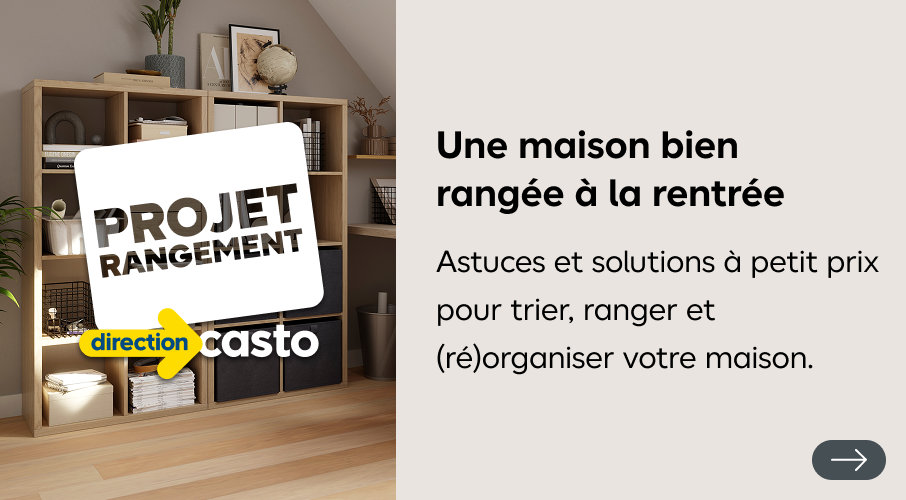 Une maison bien rangée à la rentrée