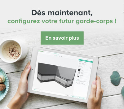 Configurez votre futur garde-corps