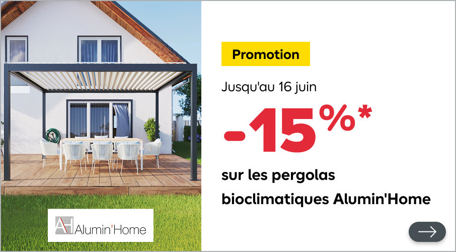 Promos et bons plans pergolas bioclimatiques
