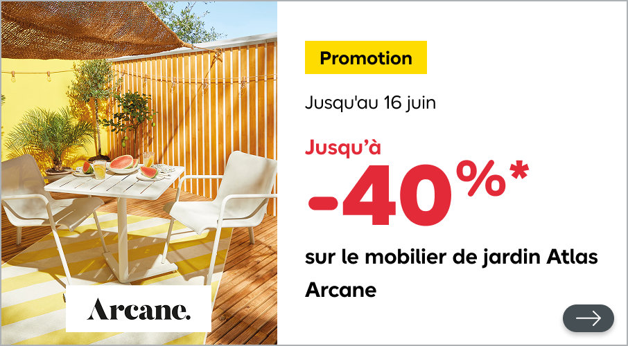 Promos et bons plans mobilier Atlas