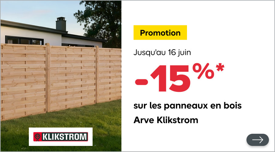 Promos et bons plans panneau Arve