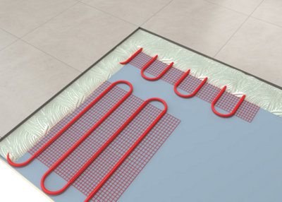 Le plancher chauffant pour carrelage