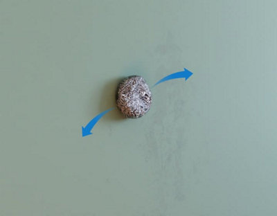 Si votre peinture comporte de nombreuses taches