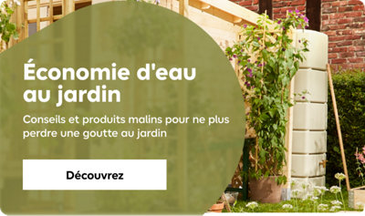 Economie d'eau au jardin