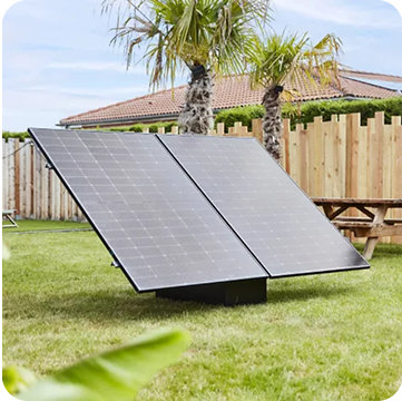 Image d'un panneau solaire plug and play