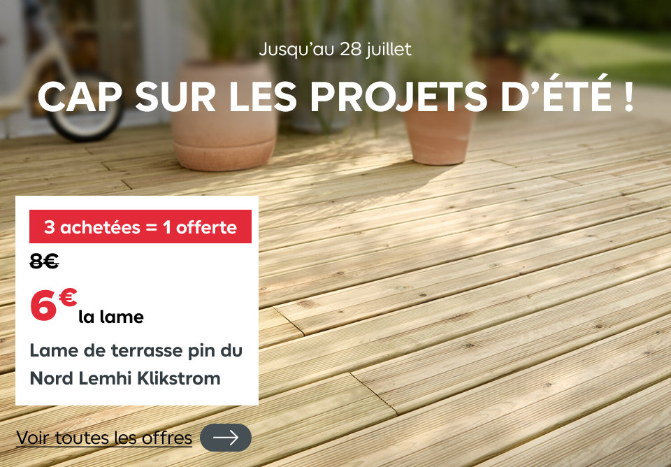 Ensemble table et 4 chaises GoodHome