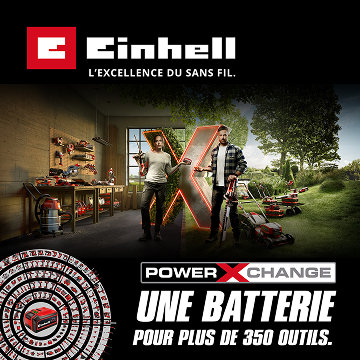 Une batterie pour plus de 350 outils