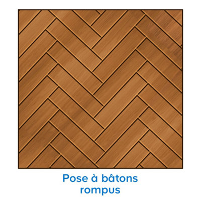 La pose à bâtons rompus​