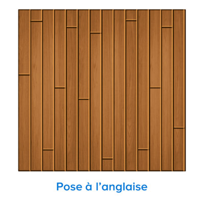 La pose à l'anglaise