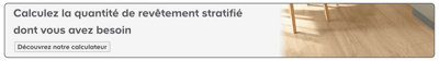 Calculez la quantité de revêtement stratifié dont vous avez besoin