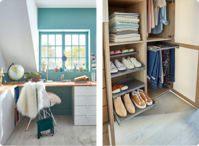 Transformer une chambre d'ado à l'aide de meubles pratiques