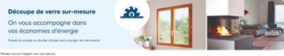 Découpe de verre sur-mesure