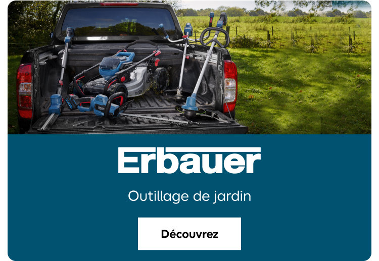 Erbauer outillage de jardin. Découvrez