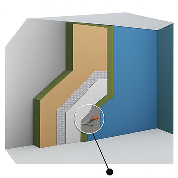 Image d'une isolation des murs par l’extérieur