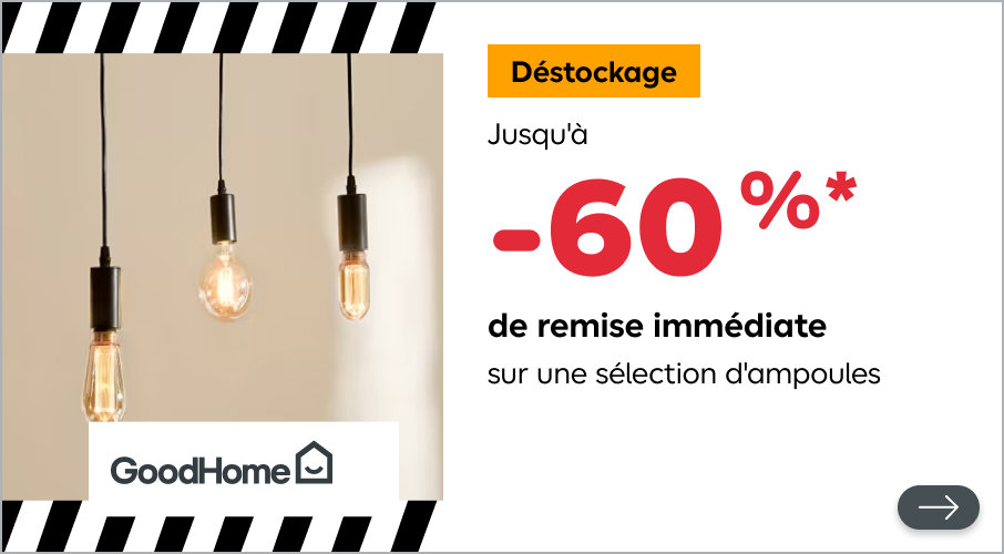 Déstockage ampoules