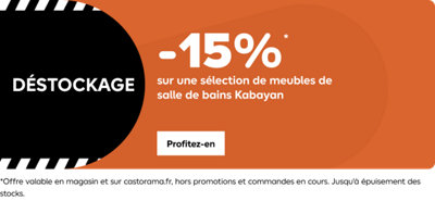 Déstockage 15% Kabayan